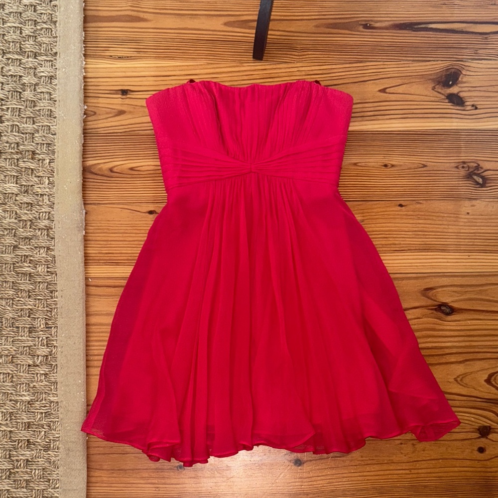 BCBGMaxAzria Elegant Red Dress